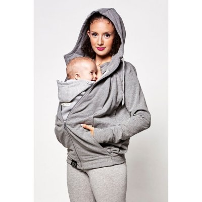 LOVE RADIUS Le sweat du parent taille l gris chiné