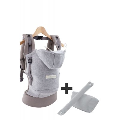 LOVE RADIUS LOVE RADIUS Porte bébé hoodiecarrier pack évolution gris athlétique 0-36m