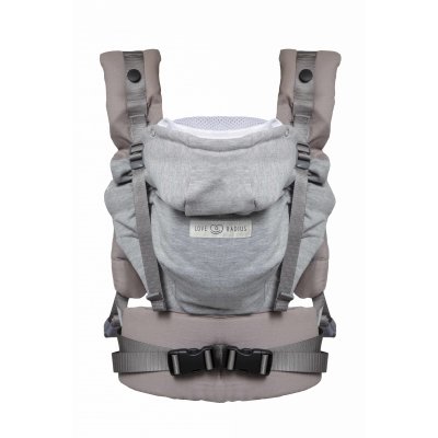 Porte bébé hoodiecarrier 2 gris athlétique