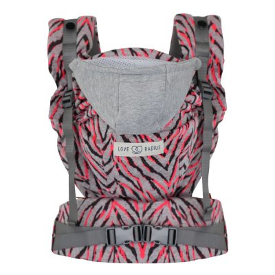 Porte bébé hoodiecarrier 2 pink bazar