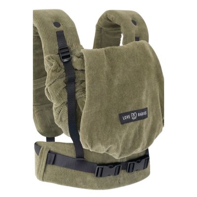 Porte bébé physiocarrier 2 velvet green