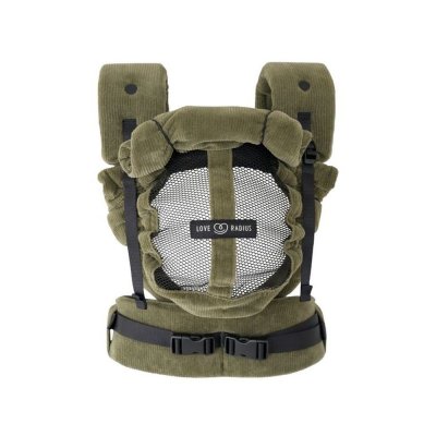 Porte bébé physiocarrier 2 velvet green