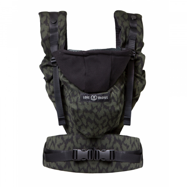 Porte bébé hoodiecarrier 2 wild camo Love radius