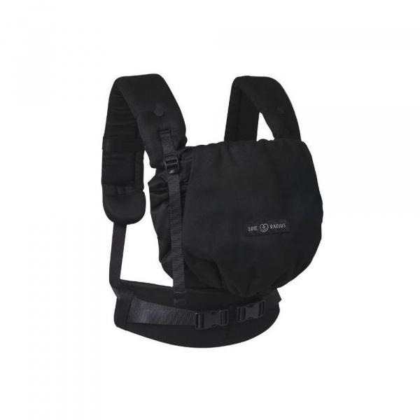 Porte bébé physiocarrier 2 black Love radius