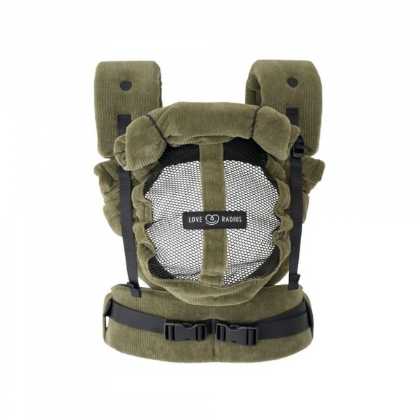 Porte bébé physiocarrier 2 velvet green Love radius