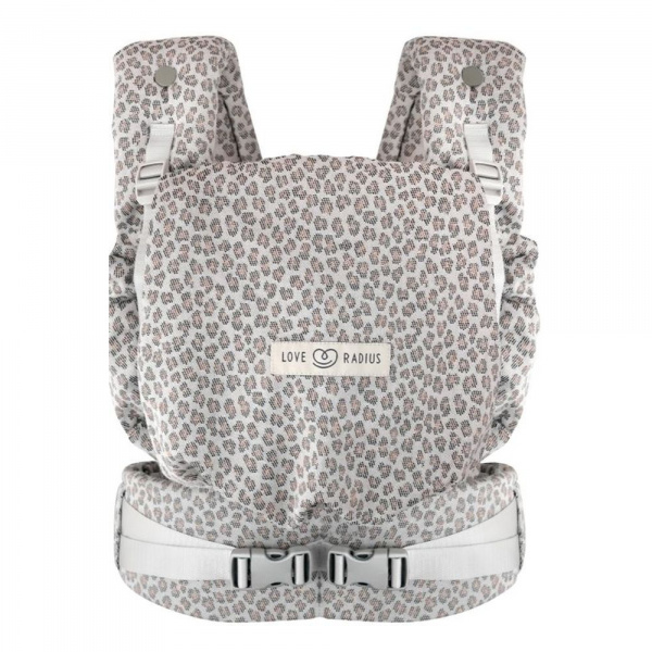 Porte bébé physiocarrier 2 leopard Love radius