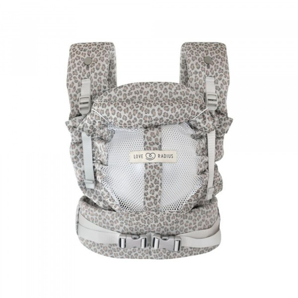 Porte bébé physiocarrier 2 leopard Love radius