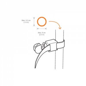 Planche à roulettes buggy board mini noir et gris Lascal