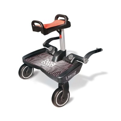 Planche à roulettes buggy board maxi + noir et rouge