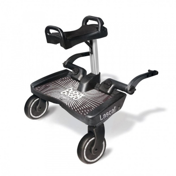 Planche à roulettes buggy board maxi + noir Lascal