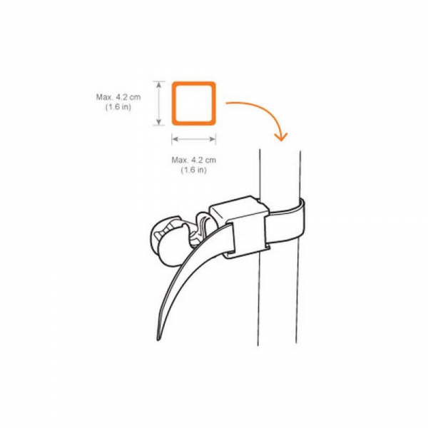 Planche à roulettes buggy board maxi noir et rouge Lascal