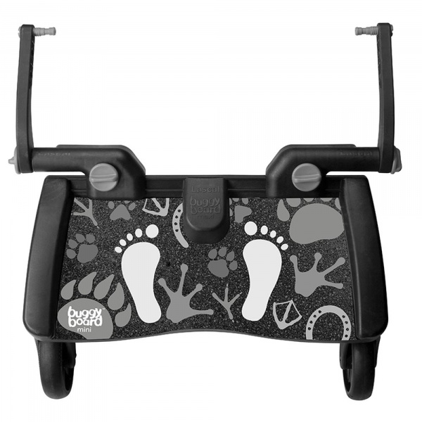 Planche à roulettes buggy board mini noir et gris Lascal