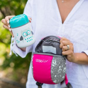 Sac à dos enfant avec sangle amovible päk rose Bbluv