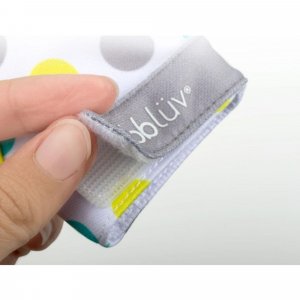 Gant de dentition en silicone souple glüv gris Bbluv