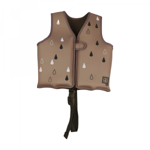 Gilet de natation évolutive en néoprène sand 18-36 mois Bbluv