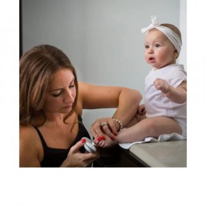 Kits de manucure trimö pour bébé blanc Bbluv