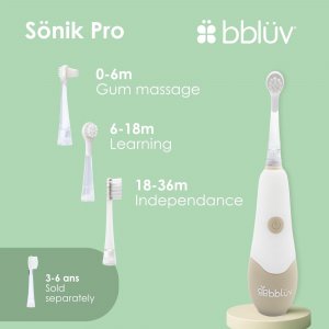 Brosse à dents électrique rechargeable enfant sönik pro Bbluv