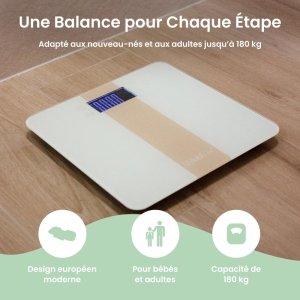 Pèse bébé évolutif kilö pro Bbluv