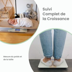 Pèse bébé évolutif kilö pro Bbluv