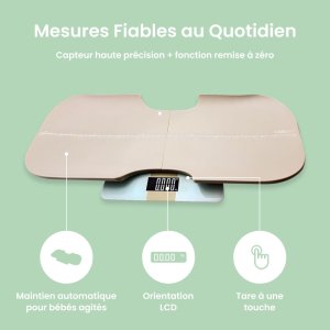 Pèse bébé évolutif kilö pro Bbluv