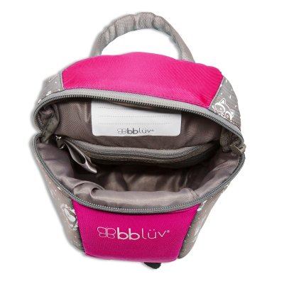 Sac à dos enfant avec sangle amovible päk rose