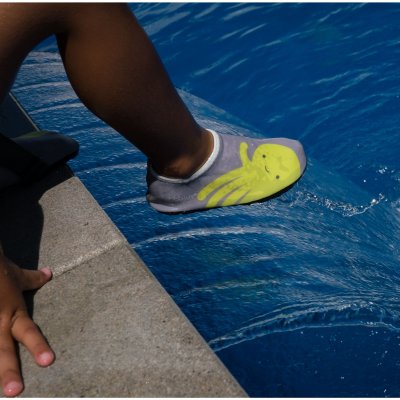 Chaussures d'eau enfant shoöz gris (3-4 ans)
