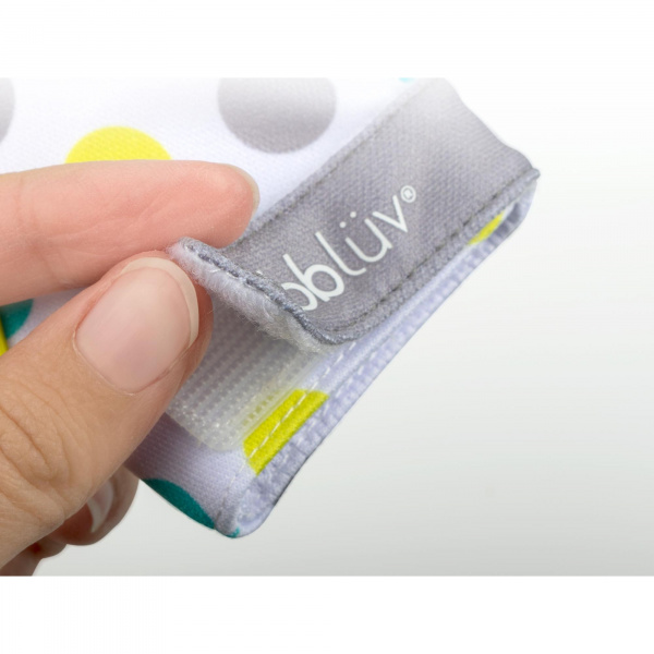 Gant de dentition en silicone souple glüv lime Bbluv