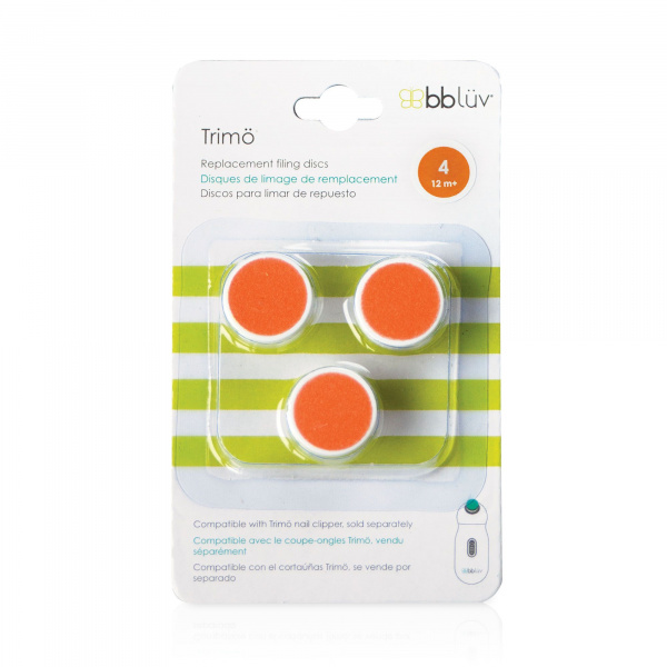 Lot de 3 disques de rechange pour trimö 12 mois+ orange Bbluv