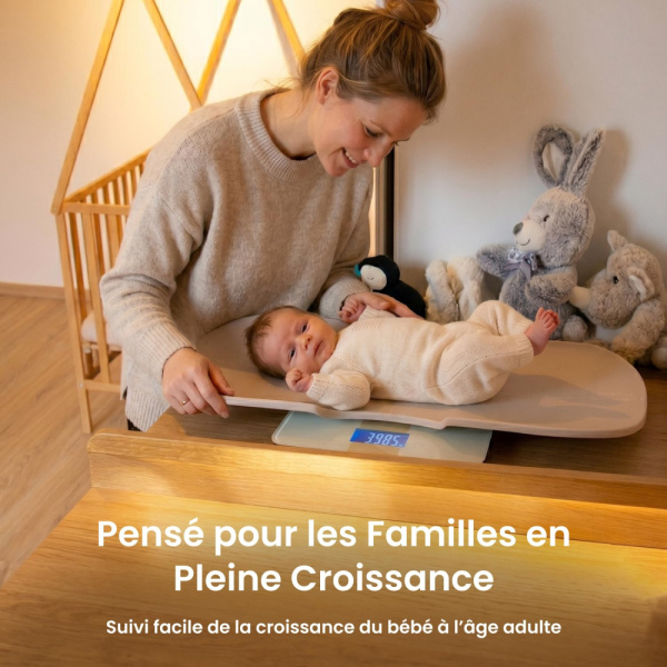 Pèse bébé évolutif kilö pro Bbluv