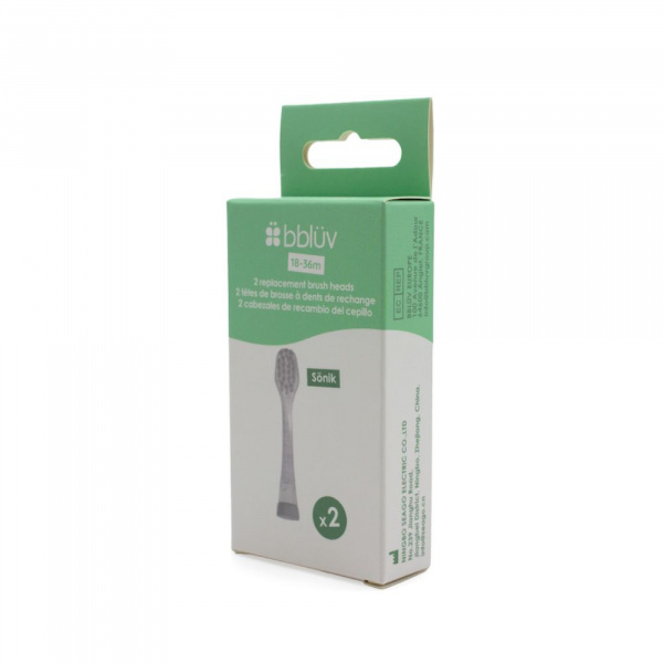 Lot de 2 brosses de remplacement - sönik 36m+ Bbluv