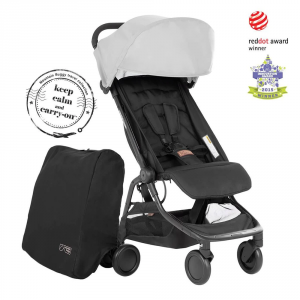 Poussette 4 roues nano silver Mountain buggy
