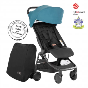 Poussette 4 roues nano teal Mountain buggy