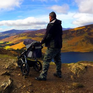 Poussette 3 roues terrain version 3 graphite Mountain buggy