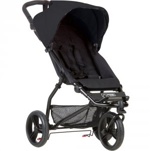 Poussette 3 roues mini black