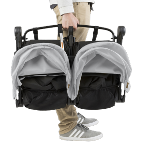 Poussette double canne nano silver Mountain buggy