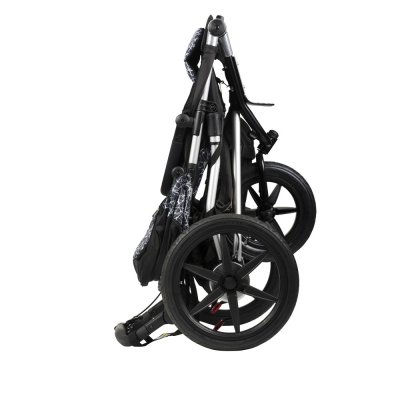 Poussette 3 roues terrain version 3 graphite