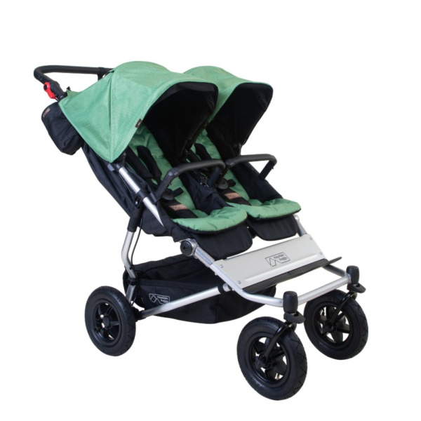 Habillage pluie poussette double duet Mountain buggy
