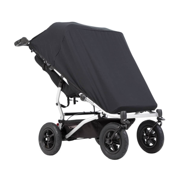 Habillage pluie poussette double duet Mountain buggy