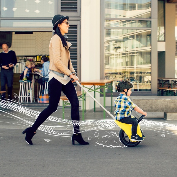 Porteur unirider yellow Mountain buggy