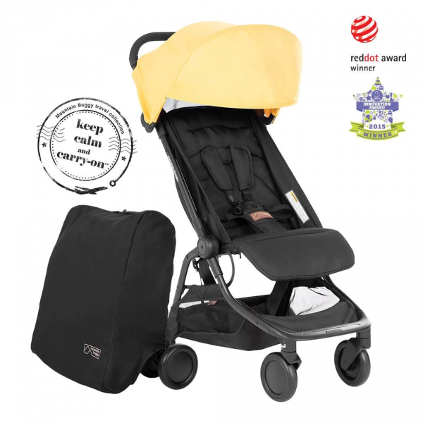 Poussette 4 roues nano silver Mountain buggy