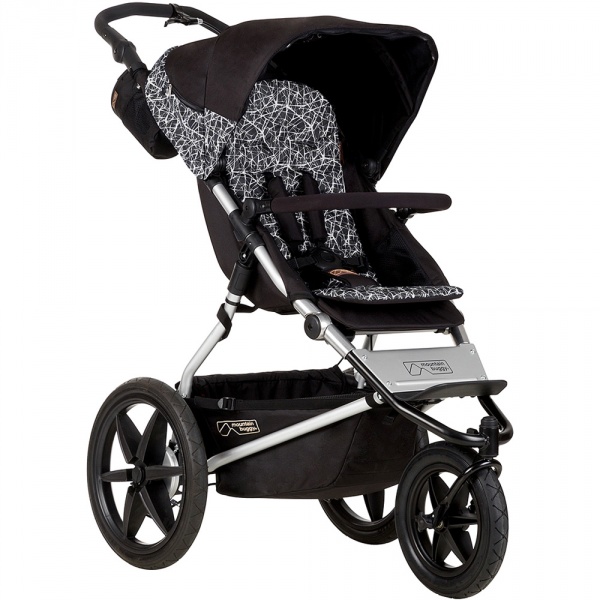 Poussette 3 roues terrain version 3 graphite Mountain buggy