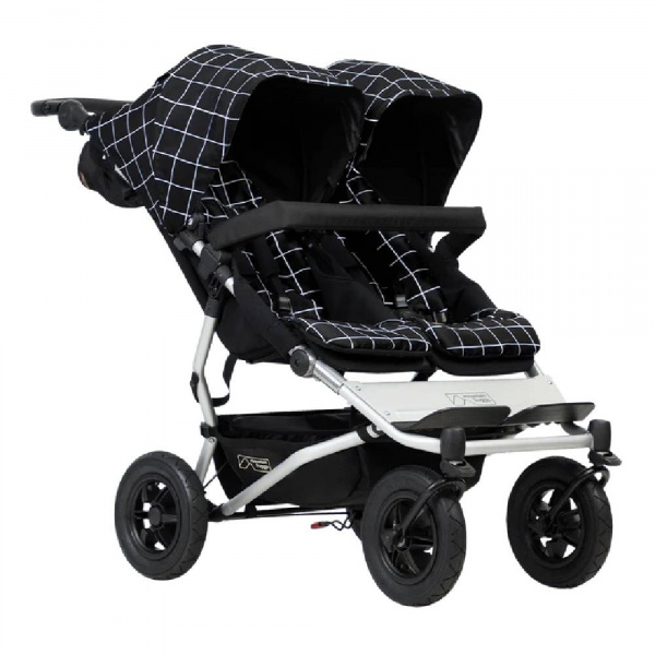 Poussette double duet grid - version 3 Mountain buggy