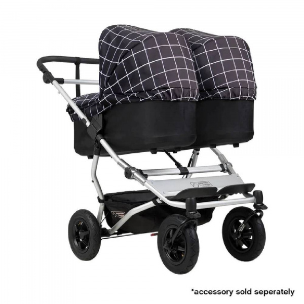 Poussette double duet grid - version 3 Mountain buggy