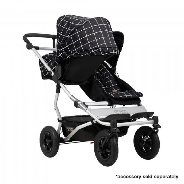 Poussette double duet grid - version 3 Mountain buggy