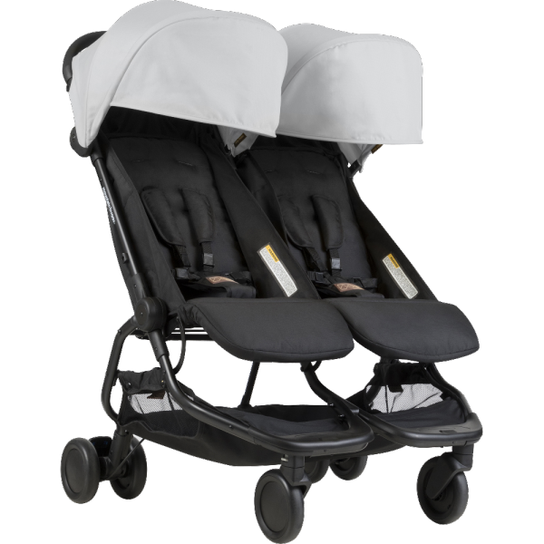 Poussette double canne nano silver Mountain buggy