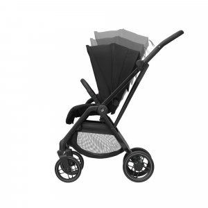 Poussette trio leona 2 + siège auto pebble 360 pro 2 + nacelle sense twillic black Maxi-cosi