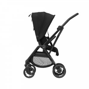 Poussette trio leona 2 + siège auto pebble 360 pro 2 + nacelle sense twillic black Maxi-cosi