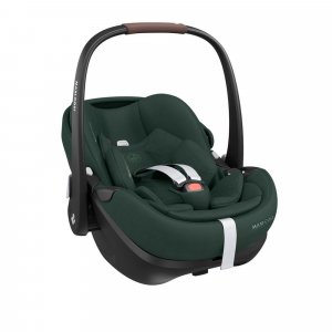 Poussette trio leona 2 + siège auto pebble 360 pro 2 + nacelle sense twillic green Maxi-cosi