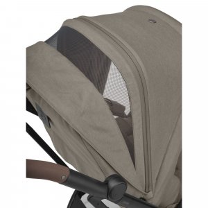 Poussette trio leona 2 + siège auto pebble 360 pro 2 + nacelle sense twillic truffle Maxi-cosi