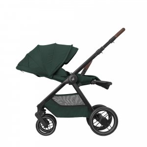Poussette trio oxford + siège auto pebble 360 pro 2 + nacelle sense twillic green Maxi-cosi